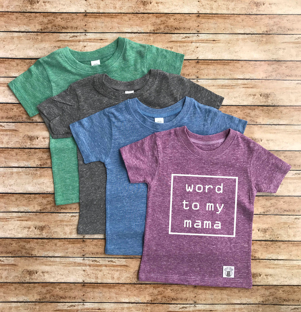Word To My Mama Hipster - Shirt freeshipping - BirchBearCo