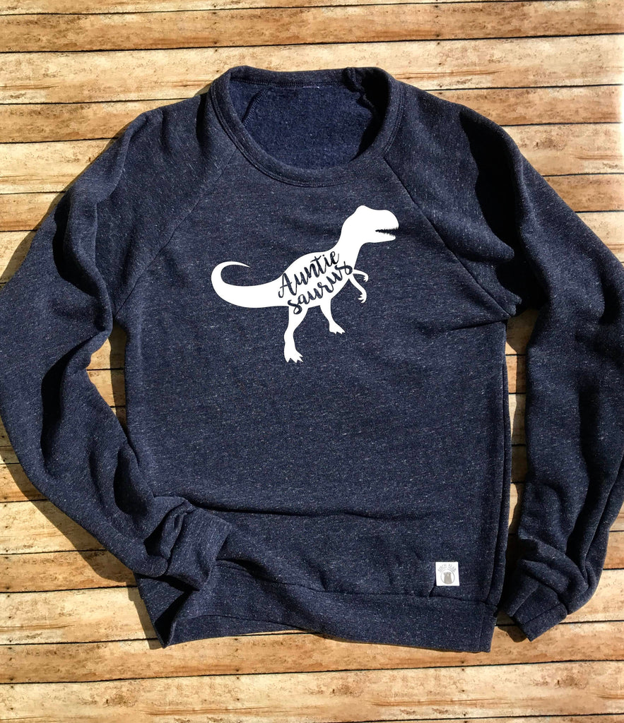 Auntie Saurus Sweatshirt - Aunt Sweatshirt freeshipping - BirchBearCo