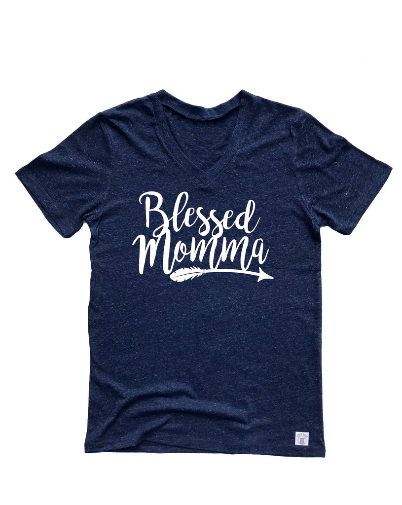 Blessed Momma Arrow Shirt freeshipping - BirchBearCo