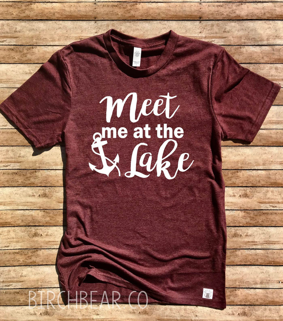 Meet Me At The Lake Shirt freeshipping - BirchBearCo