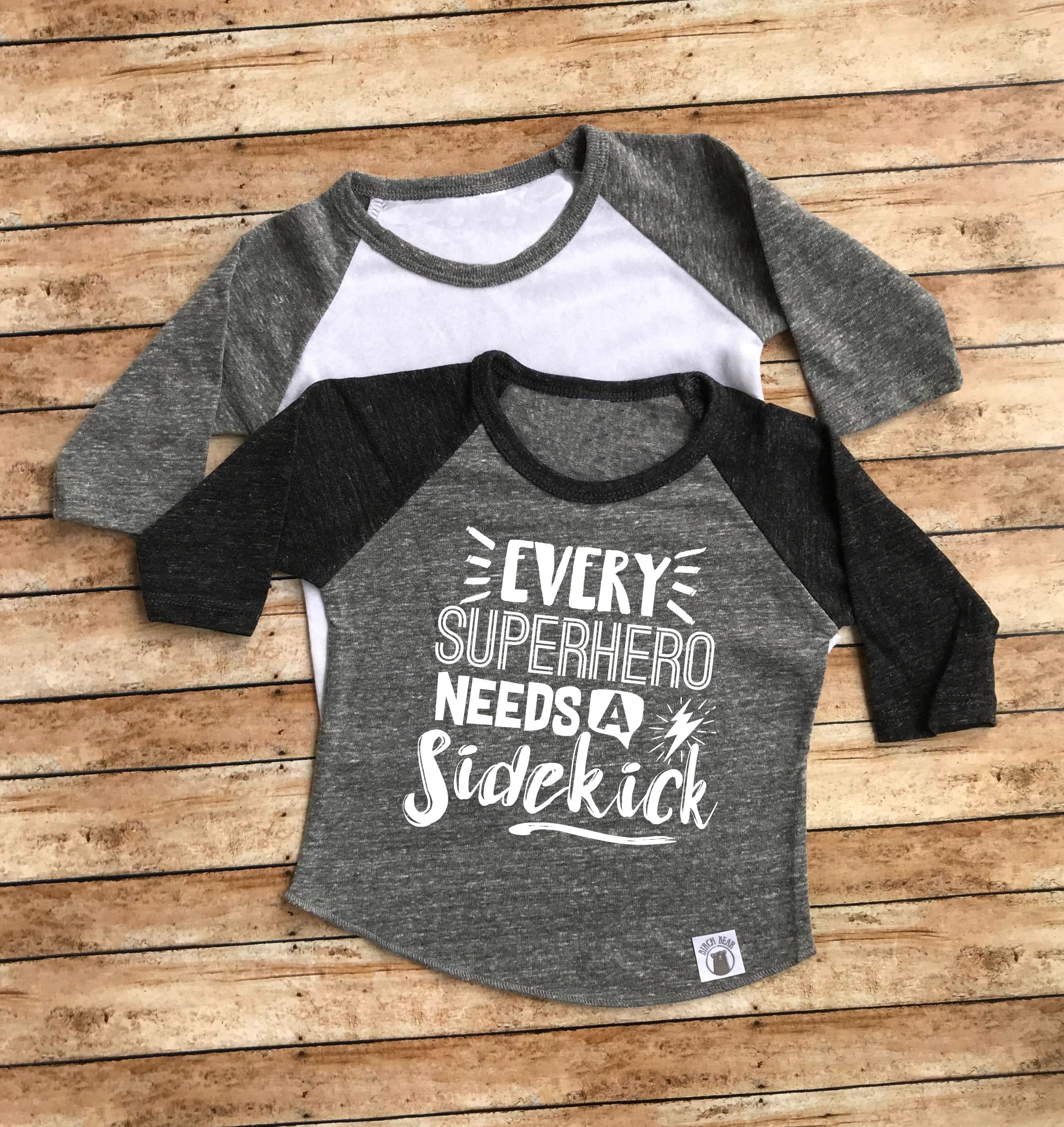 Big brother little brother superhero shirts sale