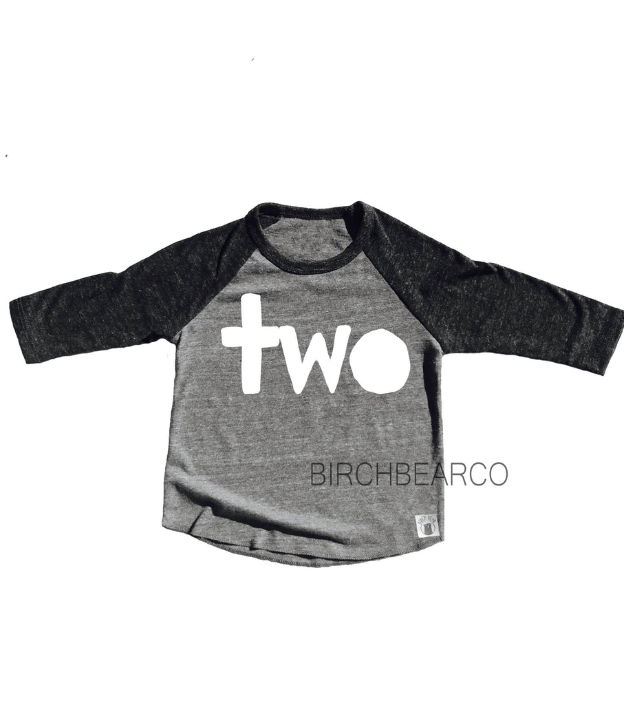 Two Shirt - 2nd Birthday Shirt - Two Birthday Shirt - Second Birthday Shirt - Boy Birthday Shirt - Birthday Shirt Toddler Birthday Shirt freeshipping - BirchBearCo