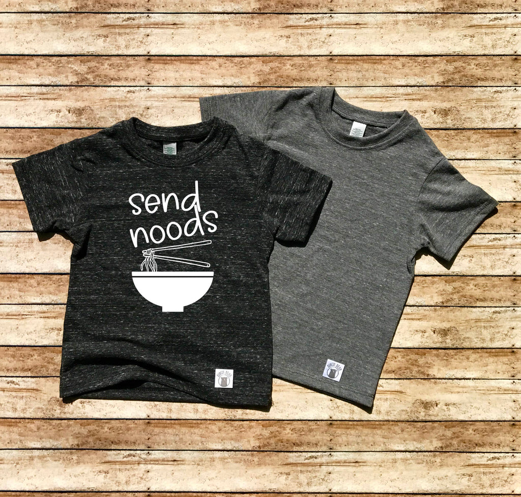 Send Noods Shirt - Funny Toddler Shirt - Children's Tri-Blend T-Shirt freeshipping - BirchBearCo