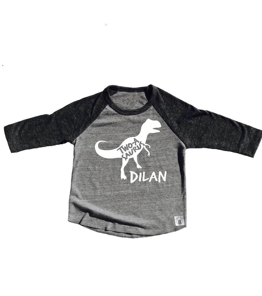 Custom Dinosaur Birthday Shirt freeshipping - BirchBearCo