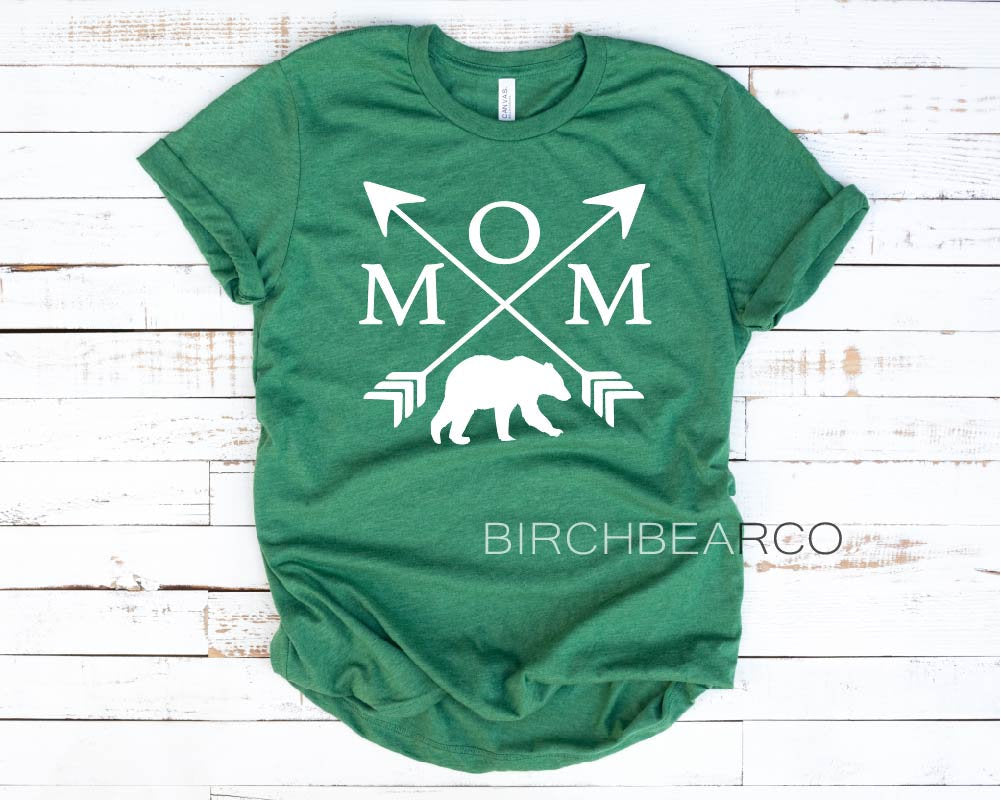 Mama Bear Arrows Shirt freeshipping - BirchBearCo