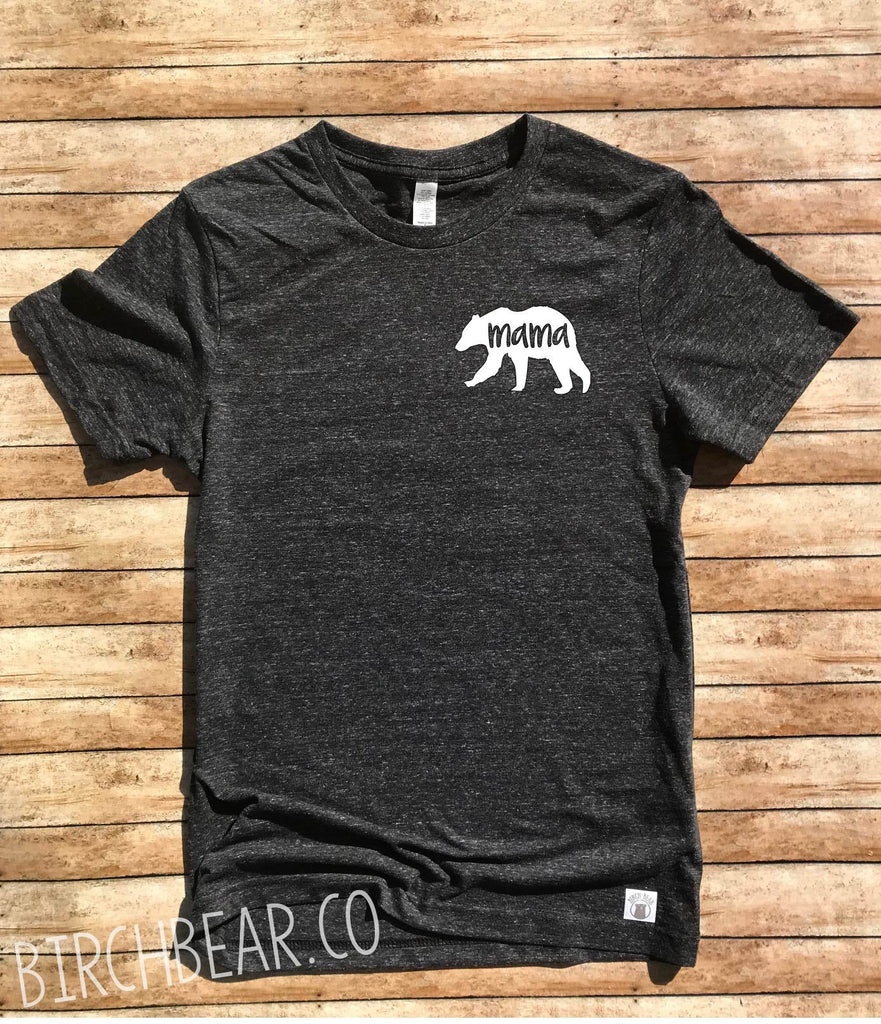 Mama Bear Pocket Shirt freeshipping - BirchBearCo