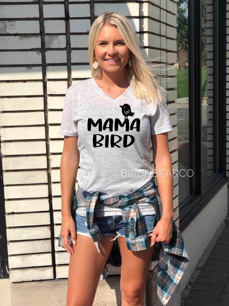 Mama Bird Mom Shirt freeshipping - BirchBearCo