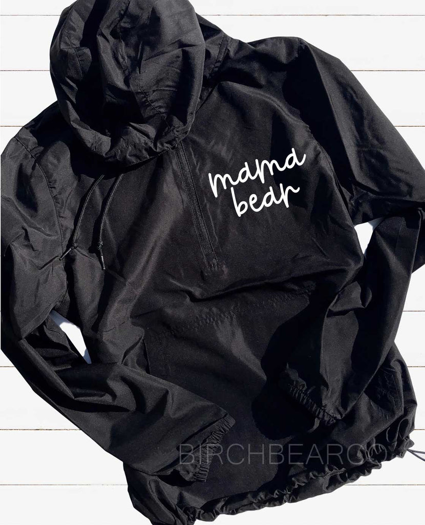 Mama Bear Unisex Light Weight Windbreaker Jacket freeshipping - BirchBearCo