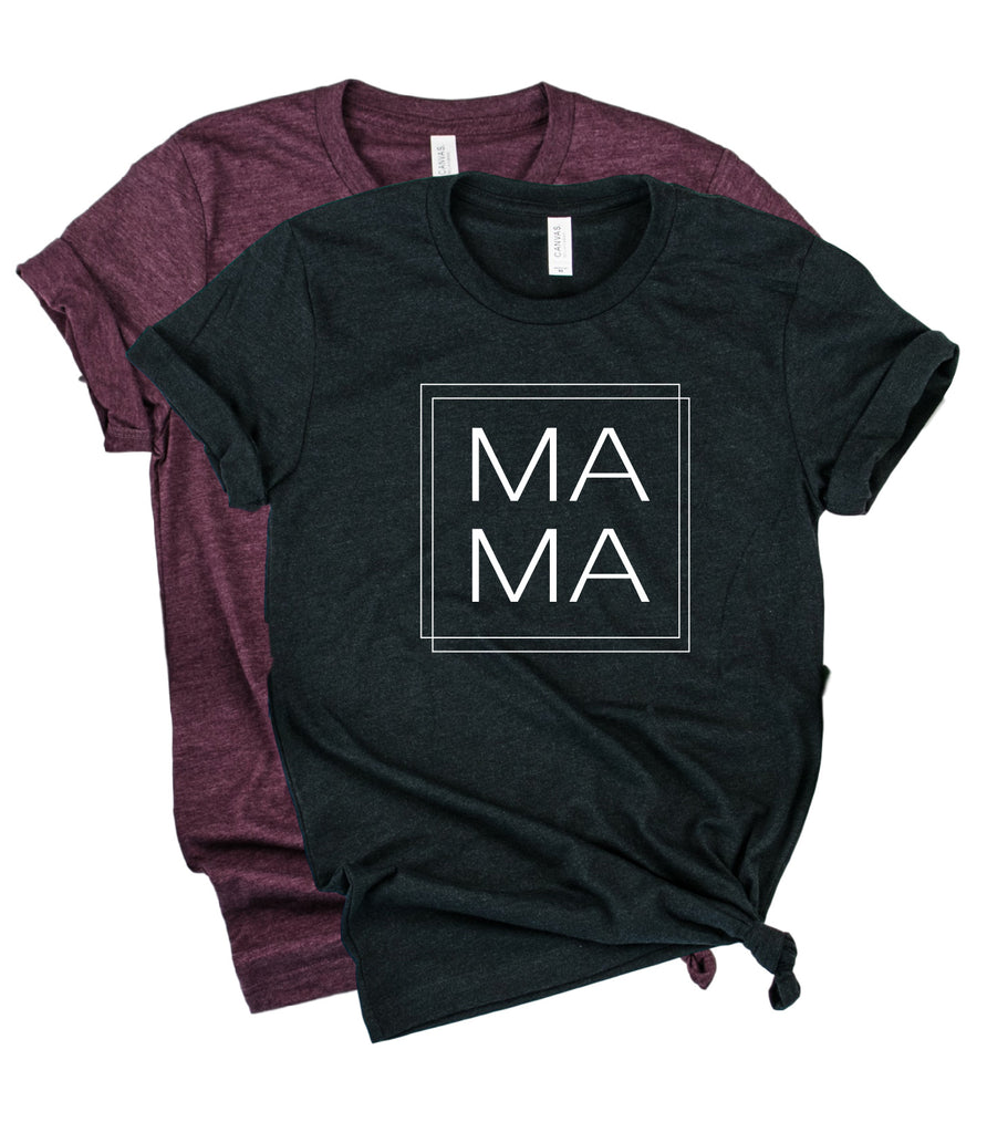 Mama Square Shirt | Unisex Crew freeshipping - BirchBearCo