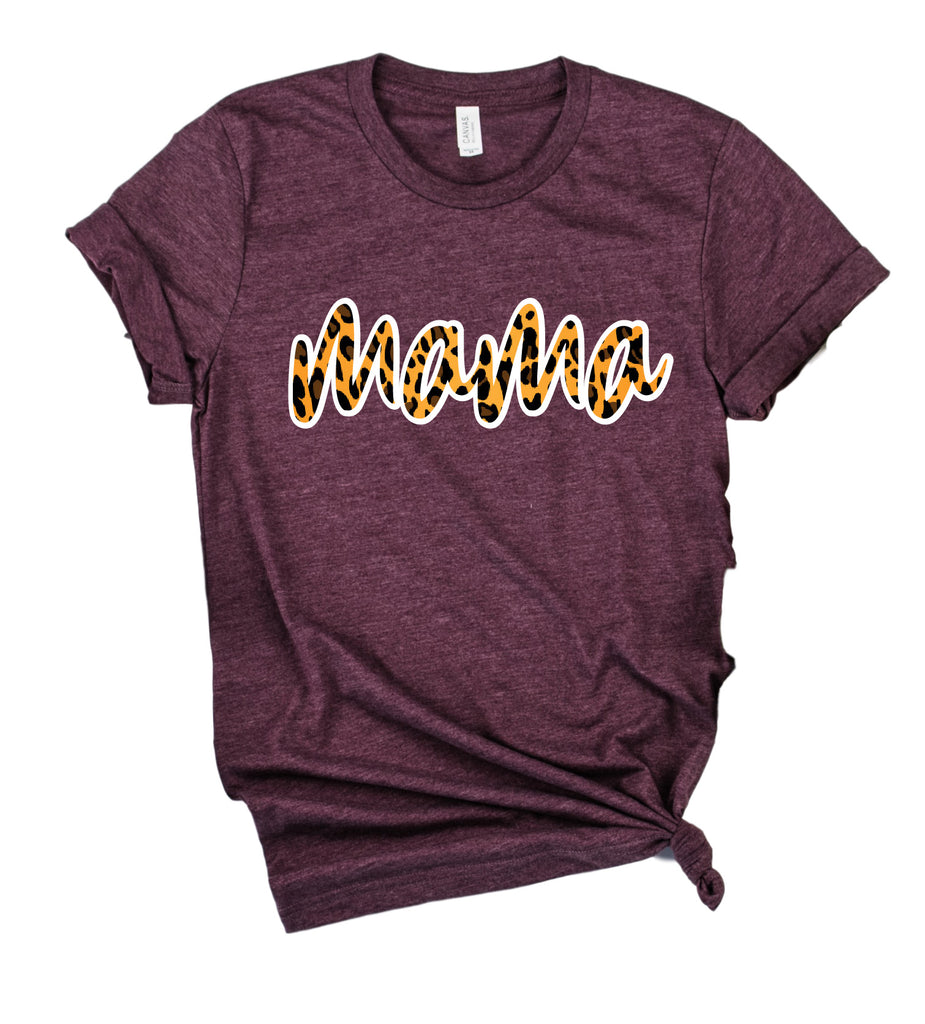 Mama Leopard Mom Shirt | Unisex Shirt freeshipping - BirchBearCo