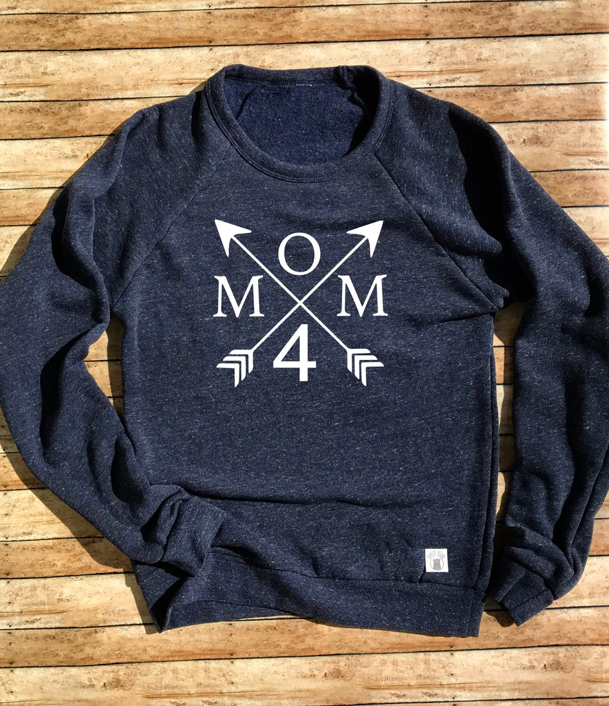 Custom Mom Arrow Sweatshirt Shirt freeshipping - BirchBearCo