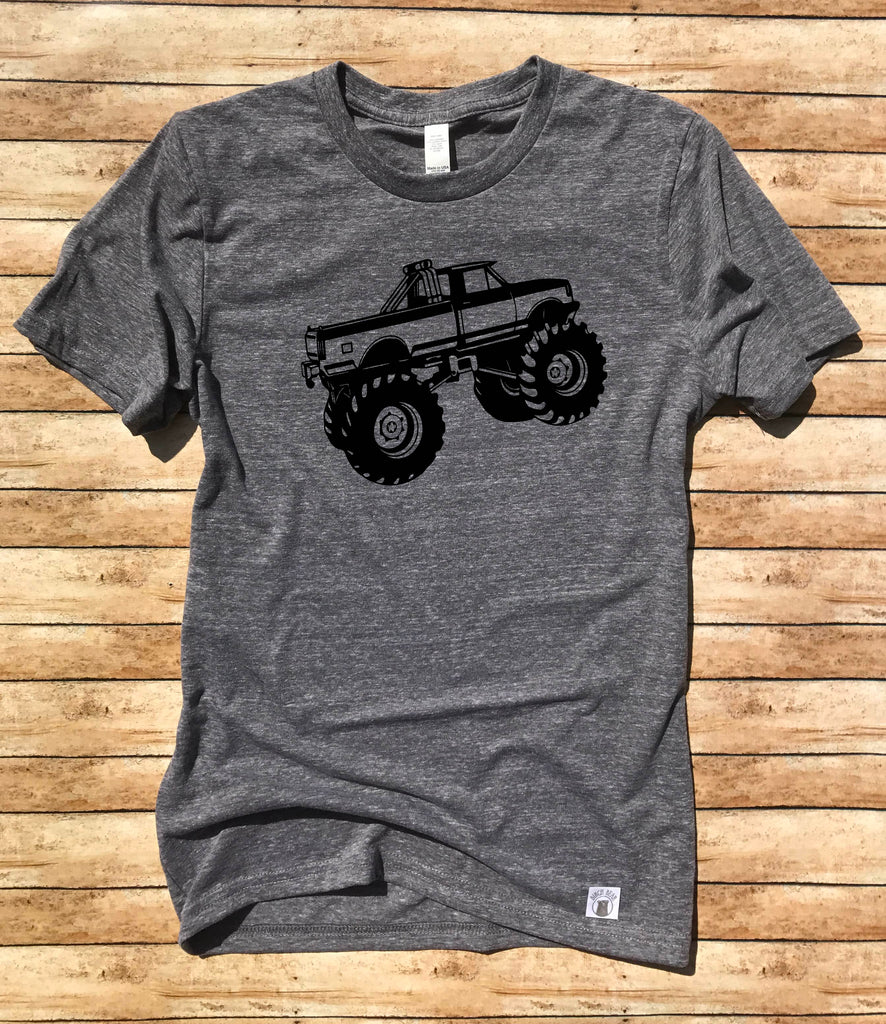 Dads Monster Truck Birthday Shirt freeshipping - BirchBearCo