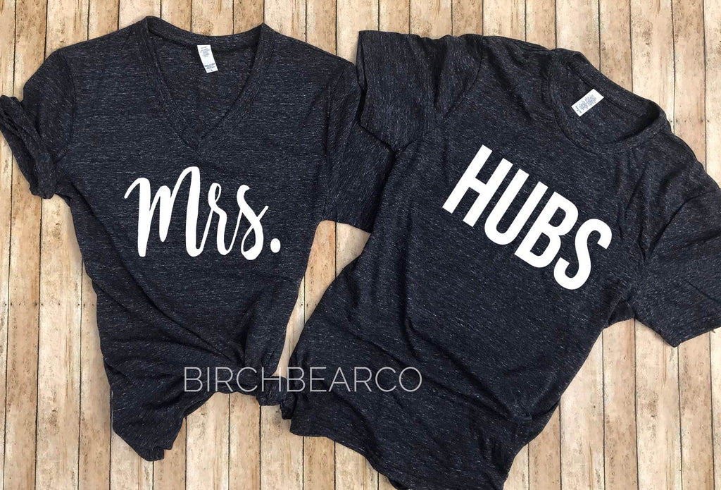 Mr And Mrs Shirts freeshipping - BirchBearCo