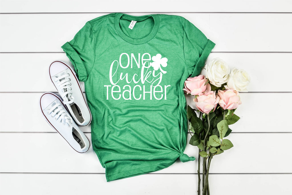 One Lucky Teacher - St Patrick's Day Shirt freeshipping - BirchBearCo