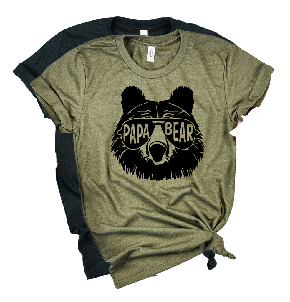 Papa Bear Shirt | Mens Shirt | Dad Shirt | Husband Shirt freeshipping - BirchBearCo