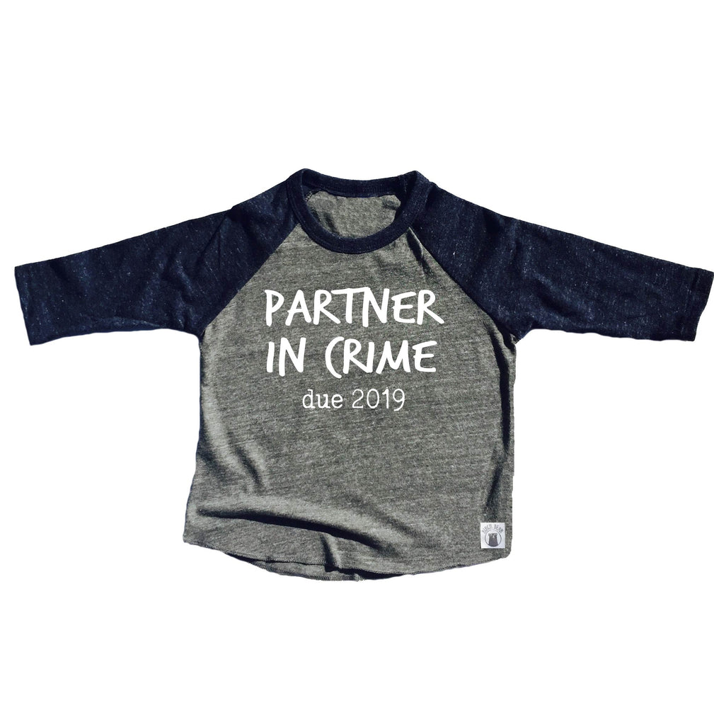 Partner In Crime Shirt - Promoted to Big Brother Shirt - Big Brother Shirts - Promoted - Pregnancy Announcement Shirt freeshipping - BirchBearCo