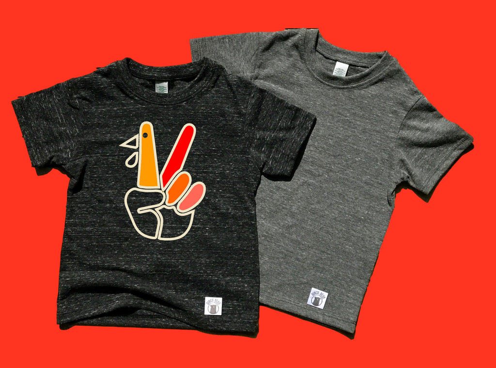 Peace Turkey Kids Thanksgiving Shirt freeshipping - BirchBearCo