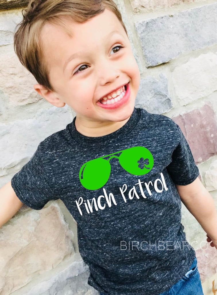 Pinch Patrol Shirt - Kids St Patricks Day Shirt freeshipping - BirchBearCo