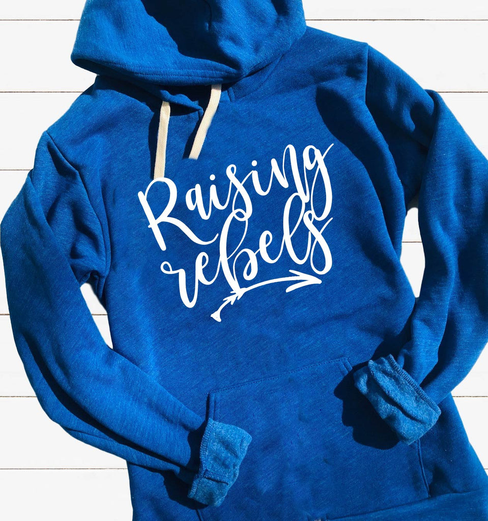 Raising Rebels Hoodie | Unisex Triblend Hoodie freeshipping - BirchBearCo