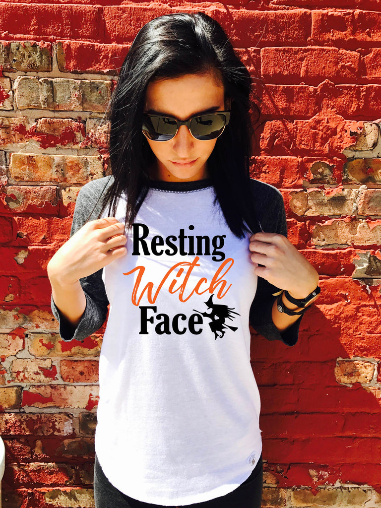Resting Witch Face - Halloween Shirt - Funny Halloween Shirt freeshipping - BirchBearCo