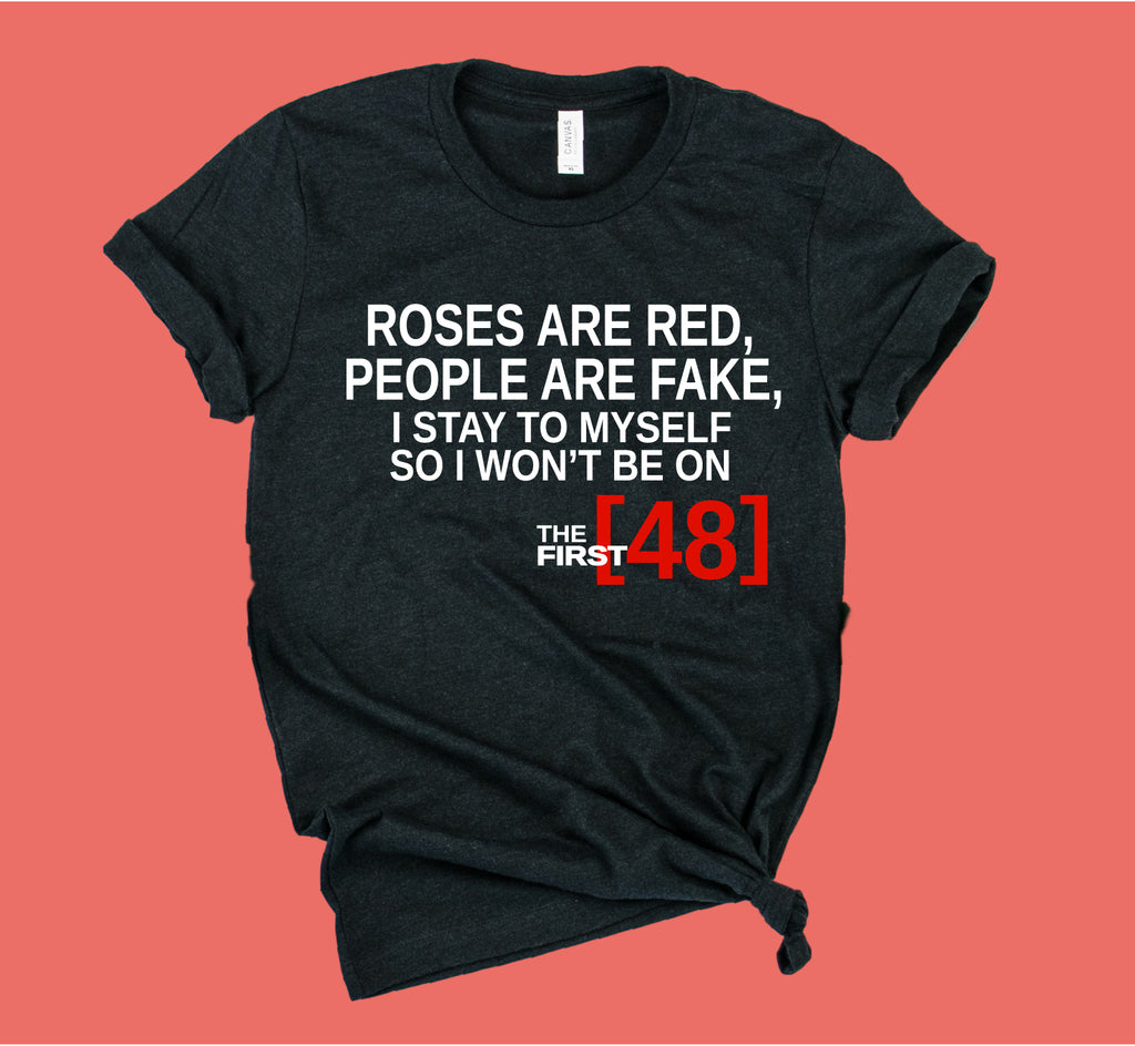 Roses are Red Shirt | Unisex Crew freeshipping - BirchBearCo