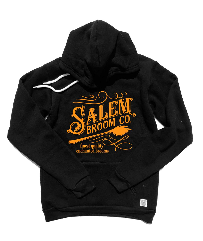 Salem Broom Company Hoodie | Halloween Hoodie | Soft Unisex Fleece Hoodie freeshipping - BirchBearCo