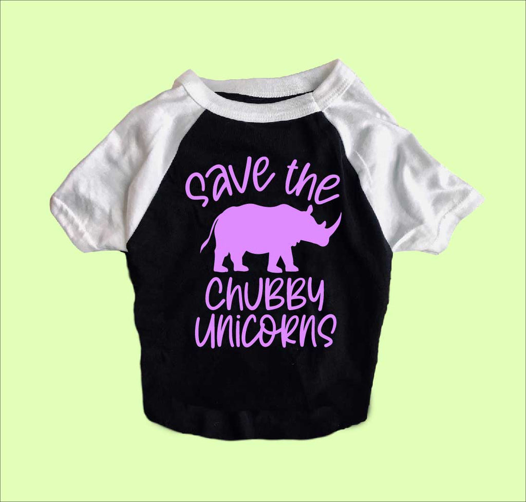Save The Chubby Unicorns Shirt | Dog Shirts For Dogs freeshipping - BirchBearCo