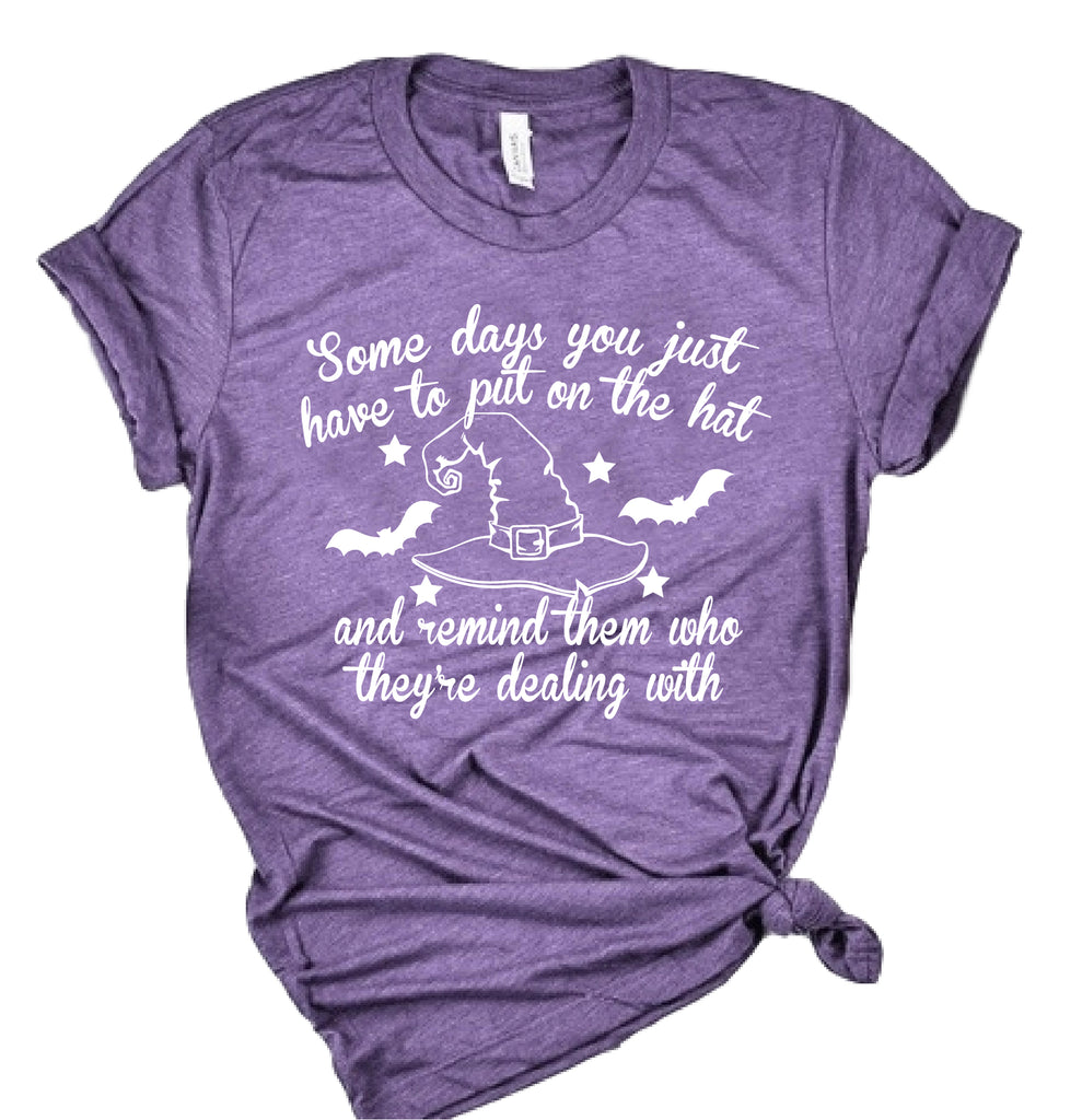 Some Days Witch Shirt  | Halloween Shirt | Unisex Shirt freeshipping - BirchBearCo