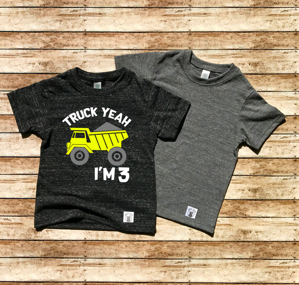 Custom Dump Truck Birthday Shirt freeshipping - BirchBearCo