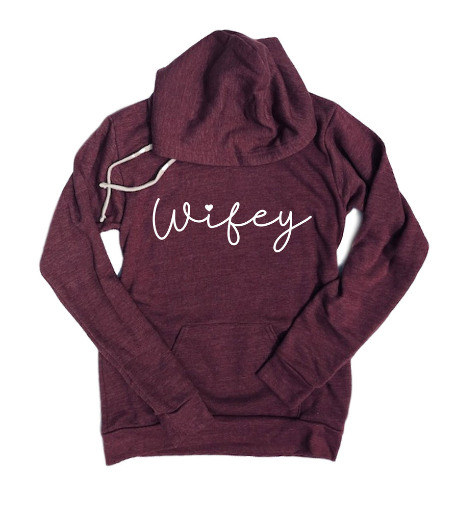 Wifey Hoodie |  Unisex Triblend Hoodie freeshipping - BirchBearCo